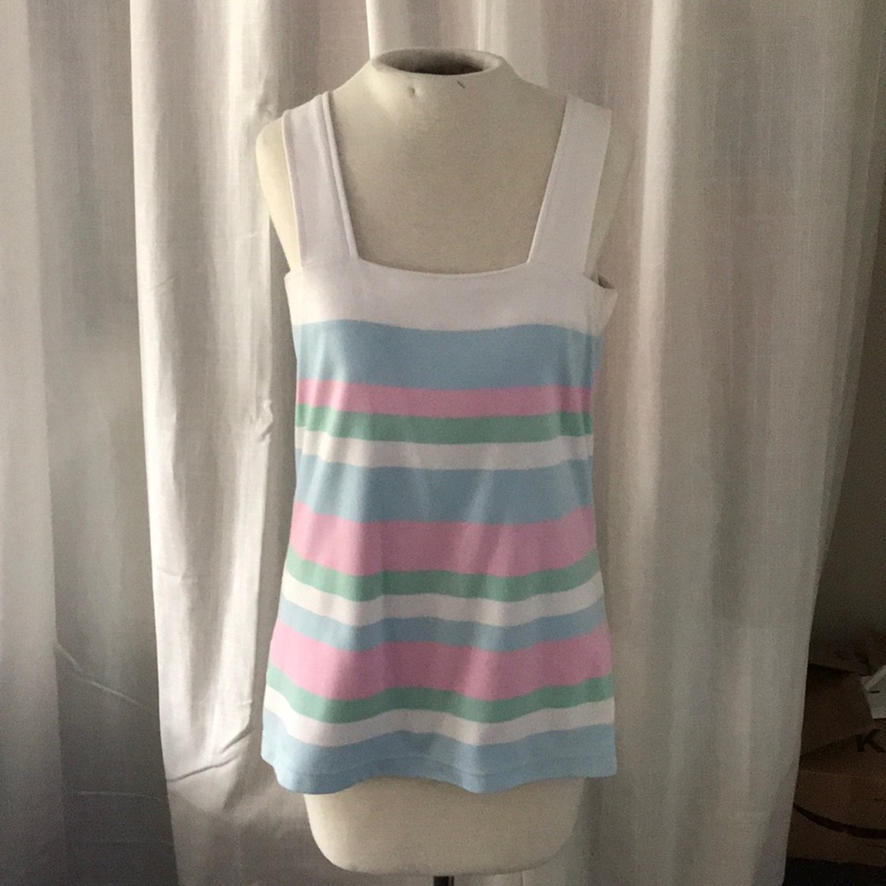 NEW PRICE Wide Strap Square Neck Tank - S